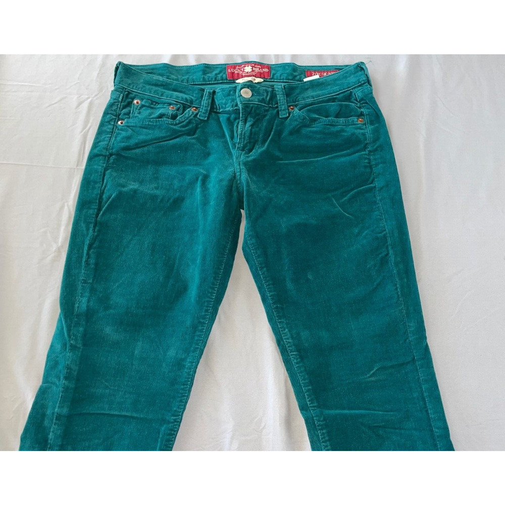 Lucky Brand Zoe Skinny Soft Jean Style Corduroy Pants, Cords. Women's 28R, EUC!!